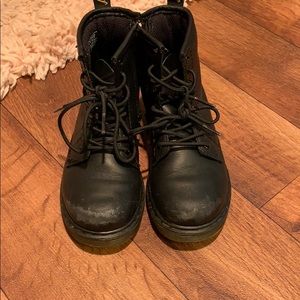 Little Kids Black Dr. Martens Size 11